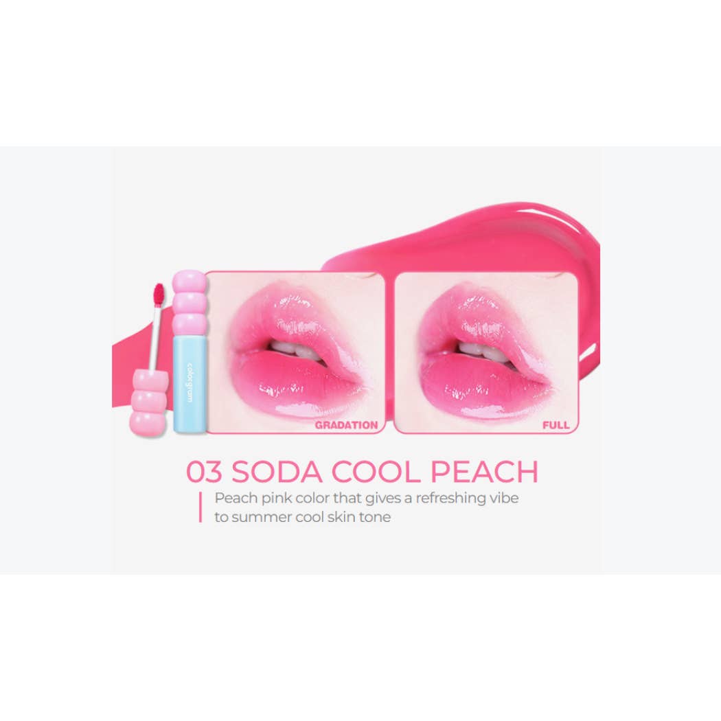 Image of COLORGRAM Fruity Glass Tint Lip Gloss